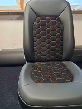 Sitzbezug passend für VW Crafter [Leder / Alcantara] Sitz + Lehne  - Sonderanfertigung